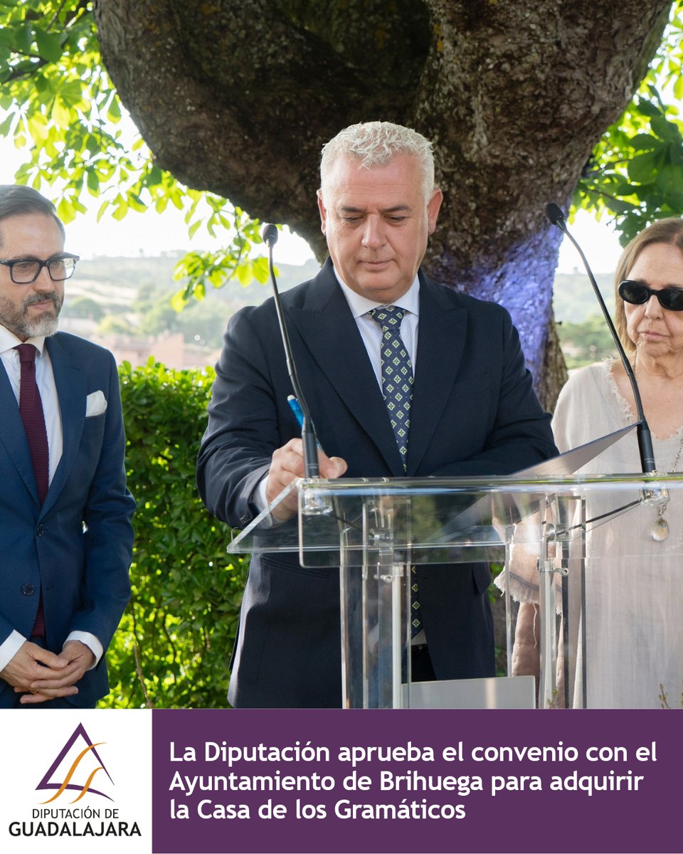 La Diputación destina 295.000 € para que Brihuega adquiera la Casa de los Gramáticos, último hogar de Manu Leguineche.
Será Casa Museo y sede de la Cátedra de Periodismo que lleva su nombre.
Un proyecto con valor patrimonial, cultural y socioeconómico.
ℹ️ dguadalajara.es