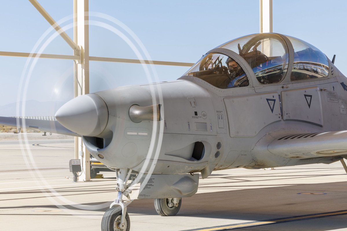 EdwardsAFB's tweet image. Happy Tucano Tuesday!
The A-29C has formally began integration into the #USAF Test Pilot School's curriculum.
Hear from our chief pilot on why the Super Tucano will enhance student instruction and broader industry #research.
@HQ_AFMC
edwards.af.mil/News/Display/A…