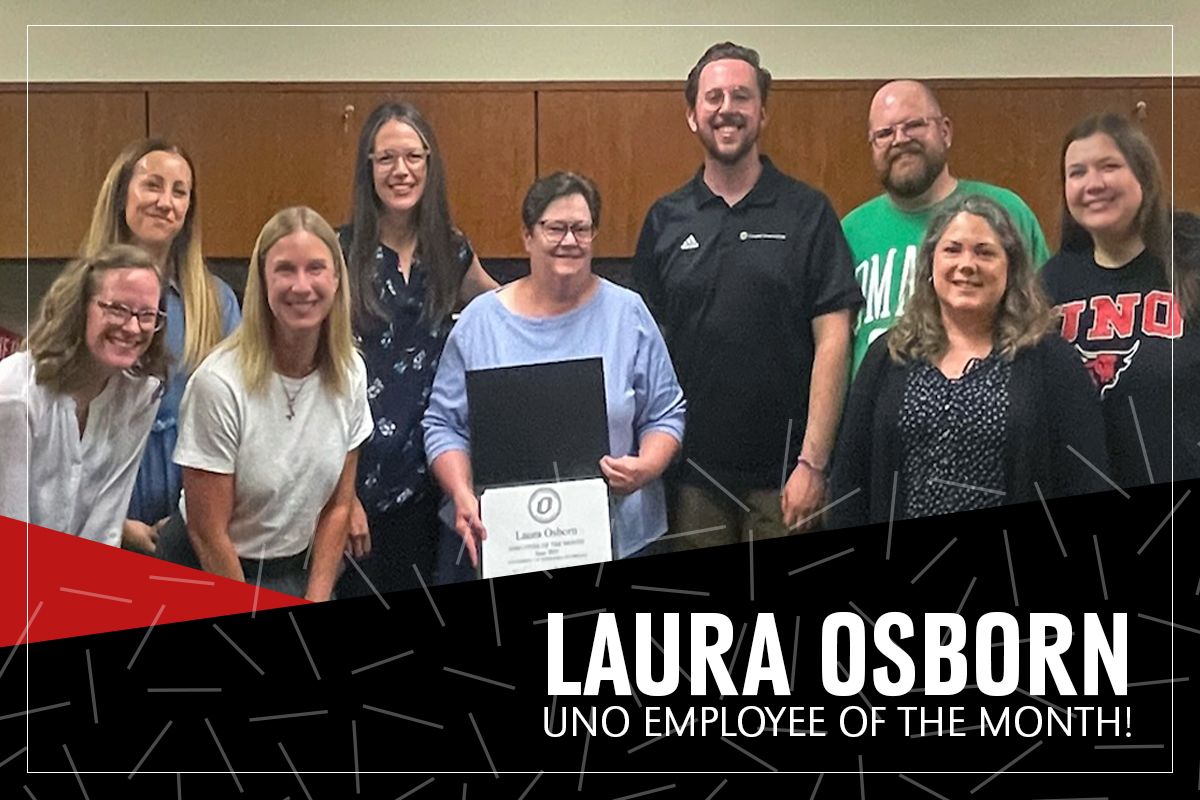 UNOCEHHS's tweet image. 🎉 Help us congratulate Laura Osborn, Certification Assistant for the CEHHS Office of Academic Advising and Field Experiences, honored as UNO Employee of the Month for June!
Learn more about Laura's commitment to professionalism and good communication ⬇️
hubs.ly/Q03w5G630