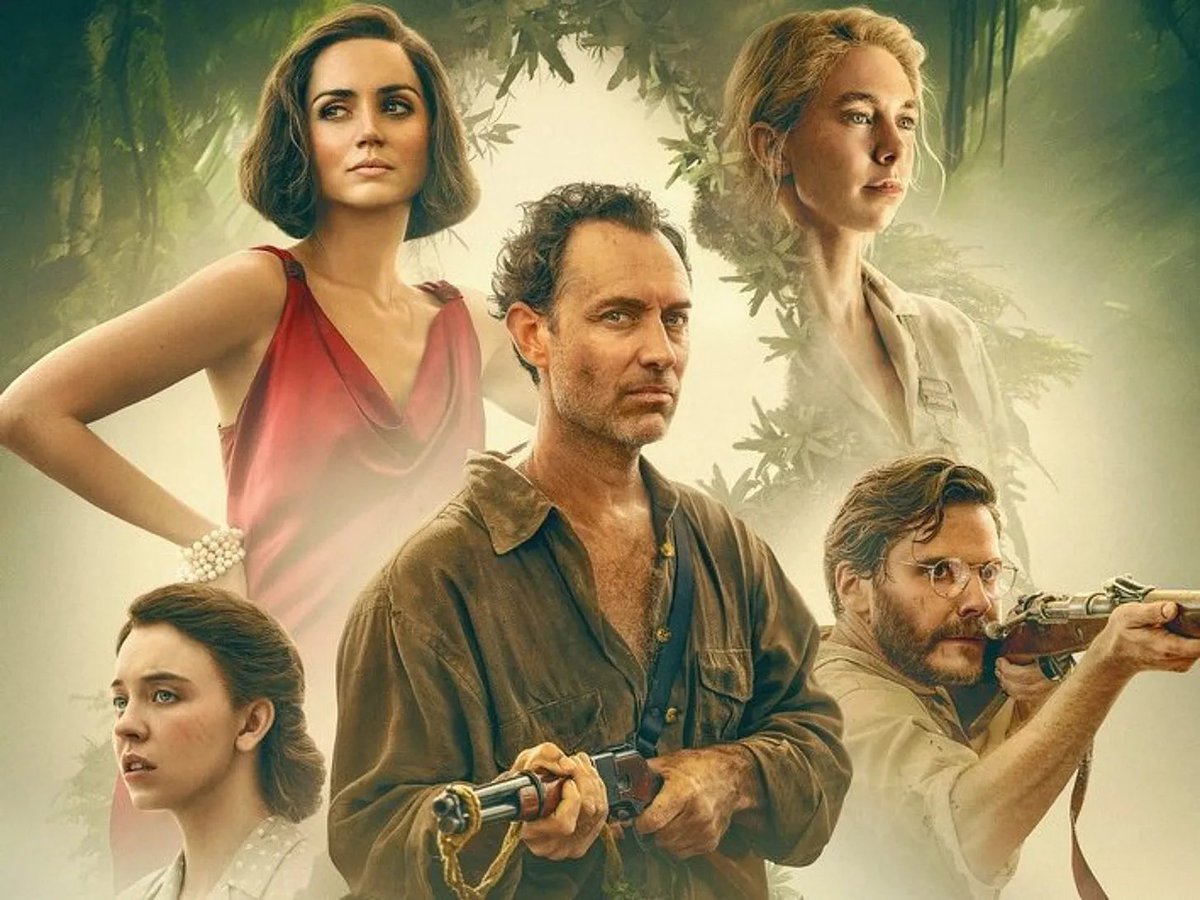 Here's my early #moviereview of #Eden, the new psychological thriller from Ron Howard that's quite a departure from his usual hopeful humanism: a violent, pessimistic look at humanity's basest instincts as remote island dwellers engage in deadly conflict. 
filmyap.substack.com/p/eden