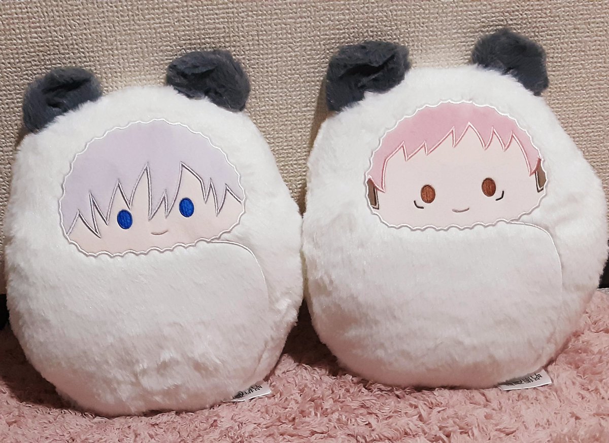 たぴごゆ…！
かわいい……！！

右耳がちょっぴり折れてるの。おそろいだねぇ