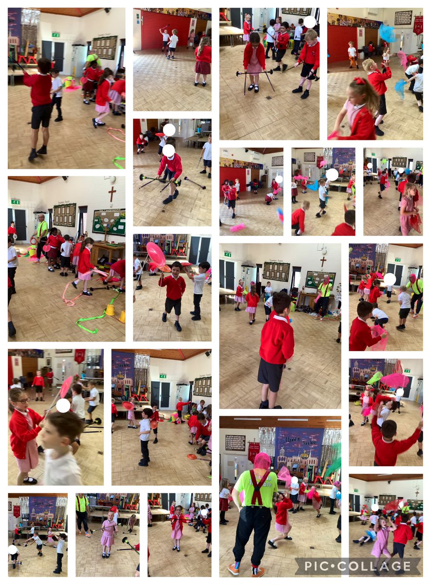 Class 1 Aspull (@class1aspull) on Twitter photo Thank you to <a href="/aspullchurchpta/">Aspull Church PTA</a> the children had a fantastic day learning circus skills 🤹🎪 Thank you to <a href="/aspullchurchpta/">Aspull Church PTA</a> the children had a fantastic day learning circus skills 🤹🎪