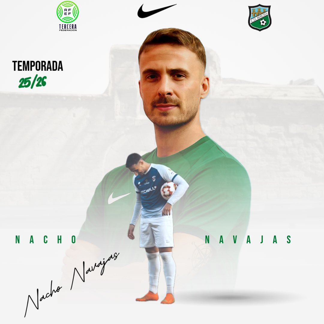 MERCATO SdeM 

El <a href="/cdberceo/">Club Deportivo Berceo</a> se hace con uno de los mejores goleadores de la última decada en tercera, si está a un nivel óptimo, marcará las diferencias. Nacho Navajas.
FICHAJE
