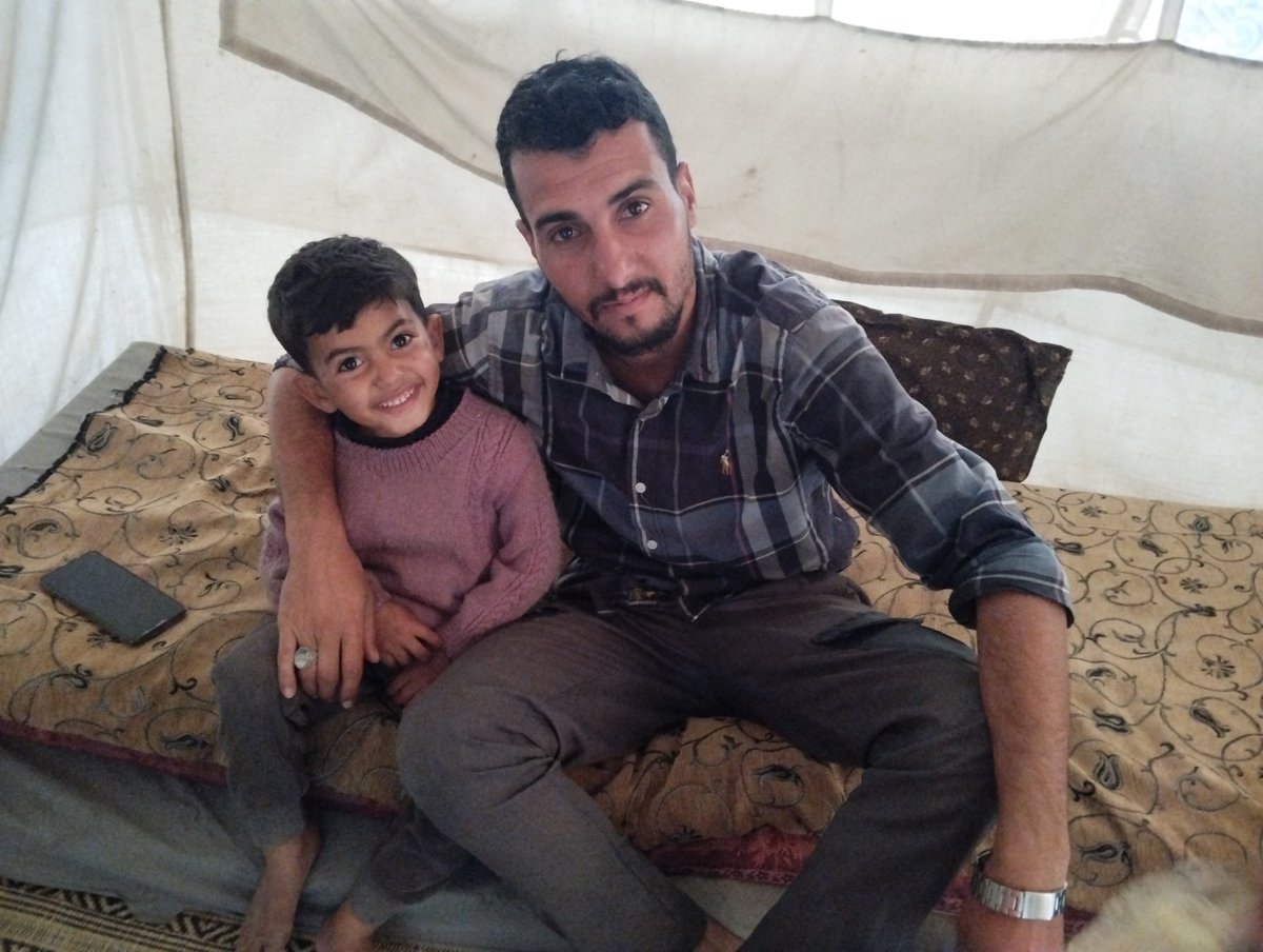 Imad:
"Dad… are we heroes?"

Me:
"You’re the real hero, Imad. Every day you live here and still smile… that’s victory."

Imad (smiling):
"I’m not scared of the planes… I’m scared for you."

Me (hugging him):
"And I live for you, to protect you… so that one day, you’ll run