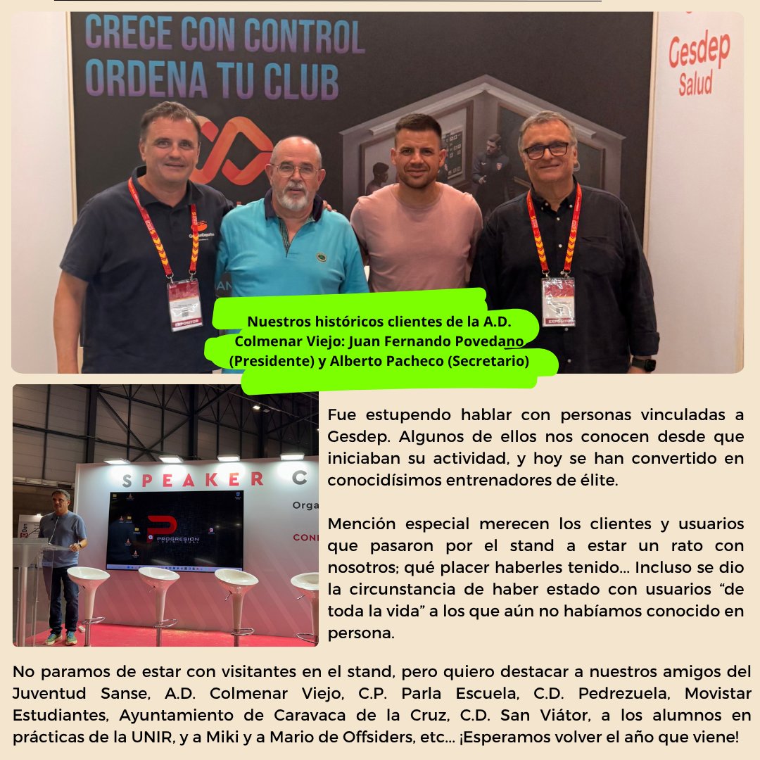 GESDEP 3.0 (@gestiondepor) on Twitter photo 