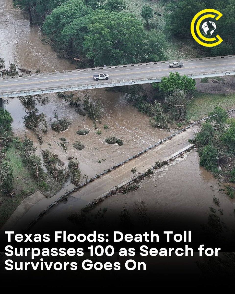 clr_cut's tweet image. At least 104 people have been confirmed dead in a devastating tragedy sweeping across six counties in Texas. In Kerr County alone, officials report 84 deaths, including 56 adults and 28 children.
Search and rescue teams continue combing through the wreckage, but with each…