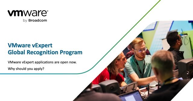 CloudITBlog's tweet image. vExpert 2025 Second Half Applications are Open! dy.si/mbPmPM2