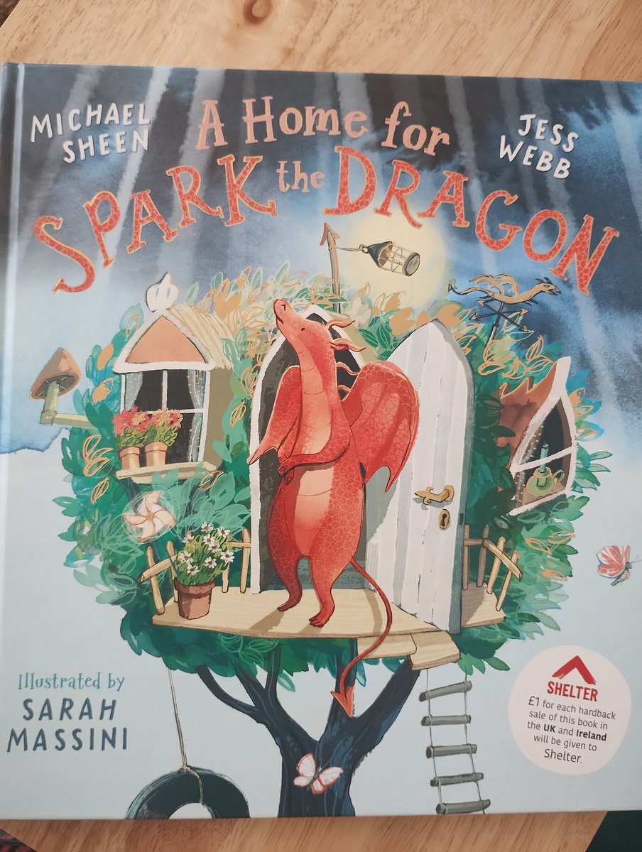 Toby_mum's tweet photo. I ordered this and it arrived today ❤️ What a treat from @michaelsheen!! I can't wait to read this to my girls tonight, they will love it. A really lovely story with beautiful illustrations. #michaelsheen https://t.co/FnGqityxLl