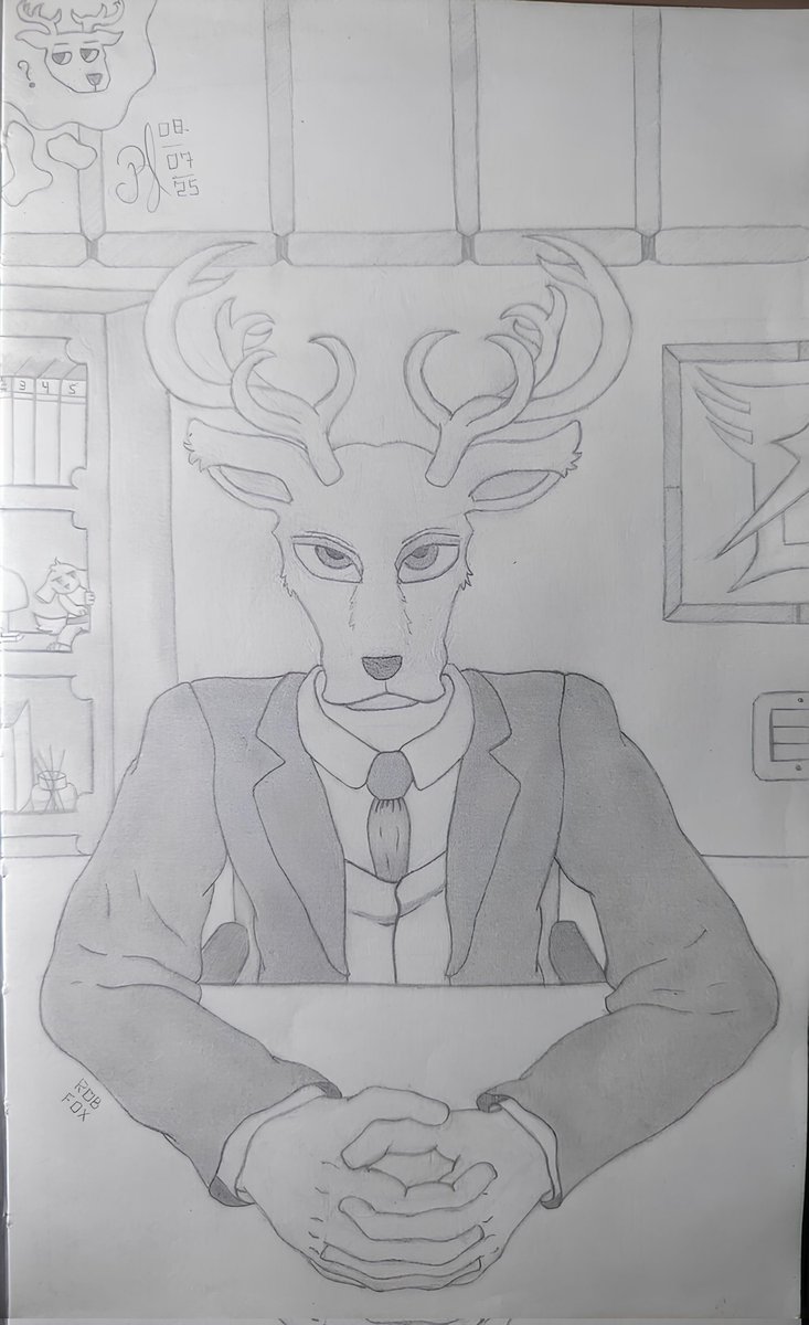 RobFoxART's tweet photo. Louis de Beastars ✨ https://t.co/FLhlhUdp1J