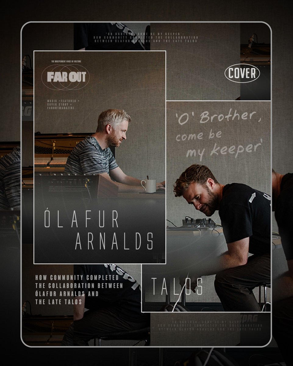 Far Out Magazine (@faroutmag) on Twitter photo COVER STORY: ‘O’Brother, come be my keeper’: How community completed the collaboration between <a href="/OlafurArnalds/">Ólafur Arnalds</a> and the late Talos ⚫️
“This is not an album about death” - Ólafur Arnalds makes that clear. In his studio in Iceland, after playing 'A Dawning' from start to finish, COVER STORY: ‘O’Brother, come be my keeper’: How community completed the collaboration between <a href="/OlafurArnalds/">Ólafur Arnalds</a> and the late Talos ⚫️
“This is not an album about death” - Ólafur Arnalds makes that clear. In his studio in Iceland, after playing 'A Dawning' from start to finish,
