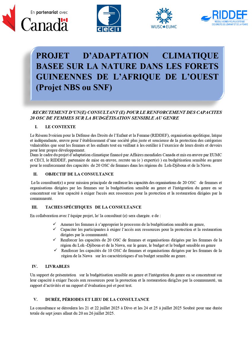 RIDDEF Côte d'Ivoire tweet media