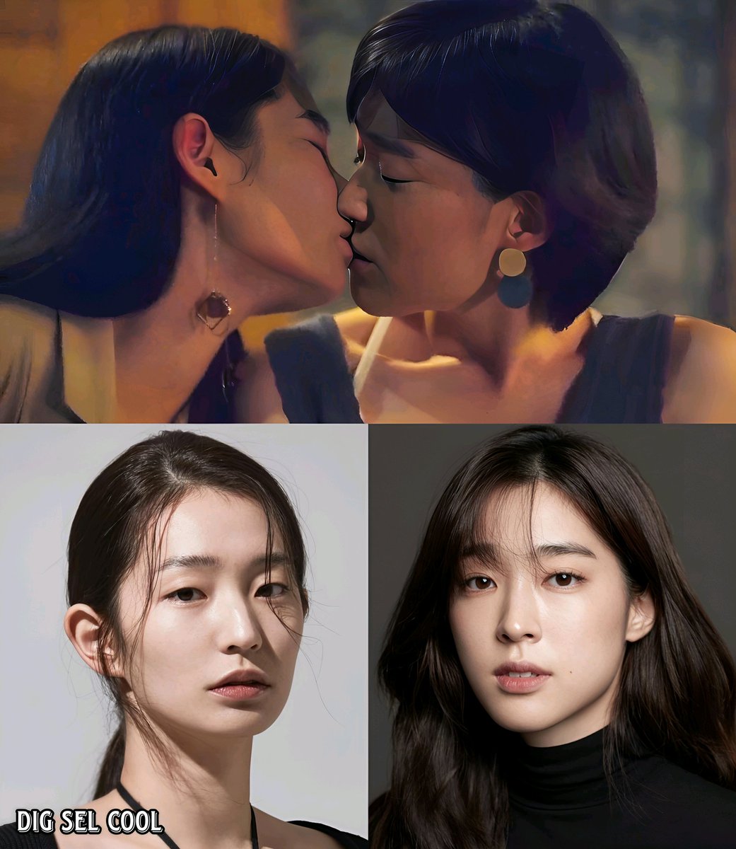 Digselcool's tweet image. Choi Sung-eun And Han Jee-won Kiss Scene Lesbian 

Korean 🇰🇷 
Short Film Name 
Graduation Film ( 2019 )
Actress Name 
Choi Sung-eun - Age 29 Years 🇰🇷 
Han Jee-won - Age 28 Years 🇰🇷

#ChoiSungeun #HanJeewon #GraduationFilm #KoreanLesbian #KissLesbian #Lesbian