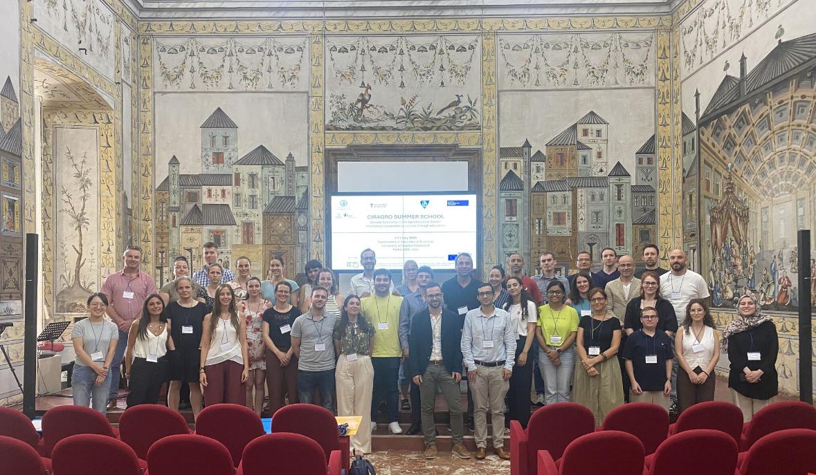 sebastia_puig's tweet image. Two fruitful days at the CIRAGRO Summer School in Portici, funded by #AuroraUniversities and the #DARE2CYCLE project. Many thanks to @PaoloDess1 for the kind invitation! I truly enjoyed the insightful talks from AURORA partners and the engaging discussions on METS @Nympheproject