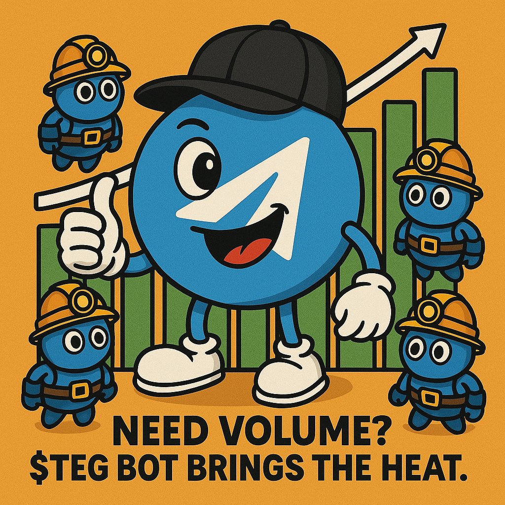 mrlouis_s's tweet photo. @ApeMP5 Bro gon learn real quick $TEG isn’t just another token.
BTC reflections every 12h
Bots live on Telegram
No whales, fair launch

TegKnVKHZAyGHDngp4rjYQYPLS7UWzFqvcXZgxDF7BM

Don’t sleep. @tegsystembots 
#TEG #TEGBOT #bbtviverao #Solana #Crypto https://t.co/D3JapYytF5