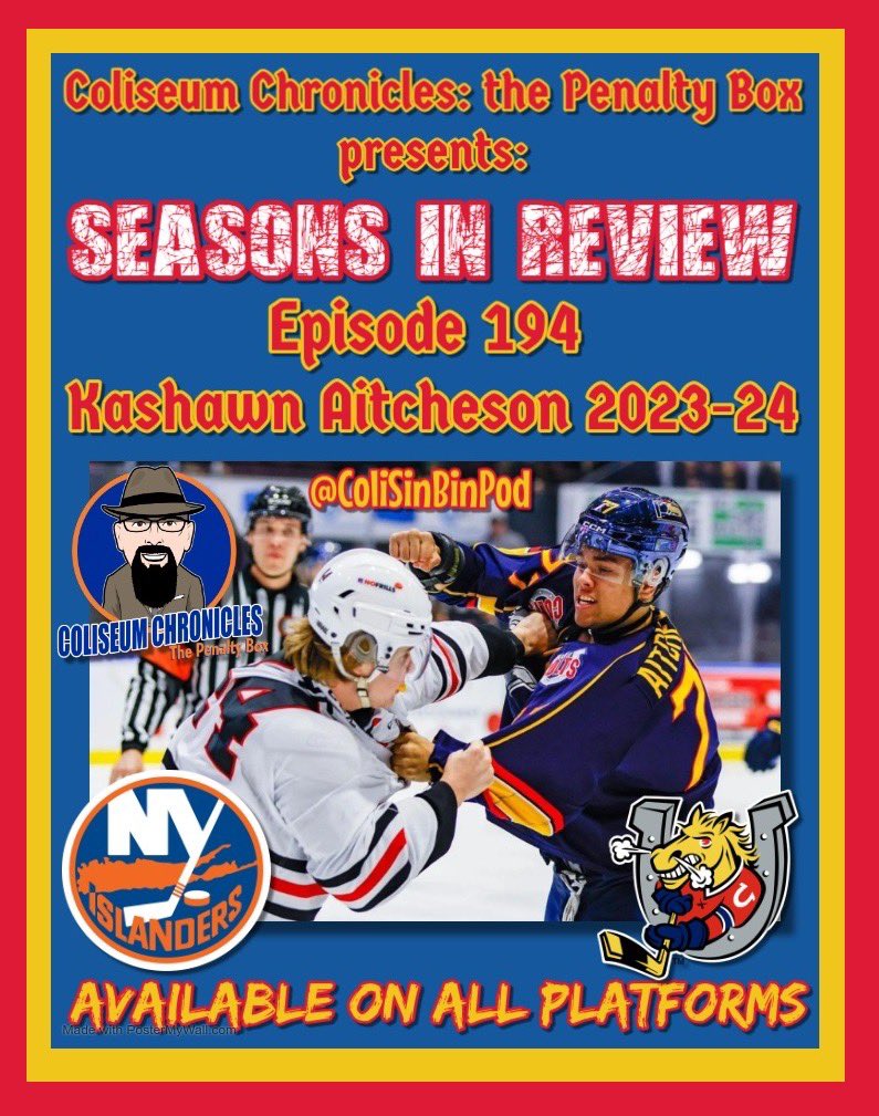 I apologize for the delay in releasing this episode. While I was recording on Sunday, we had a puppy situation that I needed to focus on. Should be released later on tonight. Again, apologies for the delay.

#Isles 
#LGI 
#NYI 
#IslesNation 
#ColiseumChroniclesPodcast
#GiddyUp
