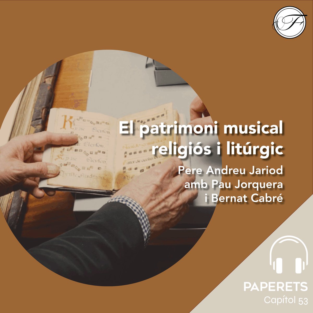 FICTA edicions (@fictaedicions) on Twitter photo Parlem de patrimoni musical religiós i litúrgic🎶⛪️
Amb Pau Jorquera, coordinador del Postgrau en Recerca i Recuperació Integral del Patrimoni Musical Litúrgic i director de la Schola Cantorum de <a href="/EscolaniaMont/">EscolaniaMontserrat</a> i <a href="/BernatCabre/">Bernat Cabré i Cercós</a>, musicòleg i editor de Ficta.
podcast.ficta.cat Parlem de patrimoni musical religiós i litúrgic🎶⛪️
Amb Pau Jorquera, coordinador del Postgrau en Recerca i Recuperació Integral del Patrimoni Musical Litúrgic i director de la Schola Cantorum de <a href="/EscolaniaMont/">EscolaniaMontserrat</a> i <a href="/BernatCabre/">Bernat Cabré i Cercós</a>, musicòleg i editor de Ficta.
podcast.ficta.cat