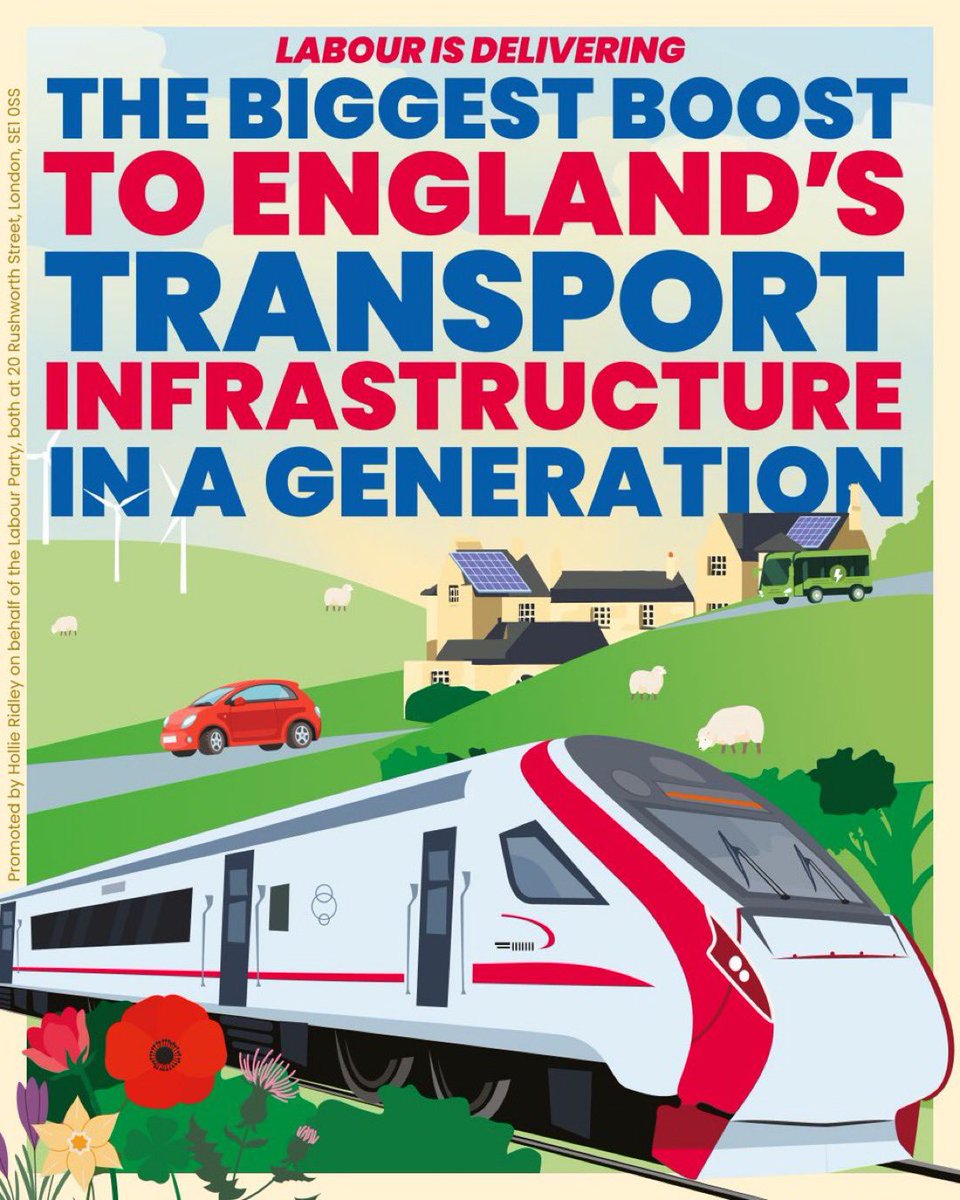 Today, Labour has announced over fifty road and rail upgrades to:

✅ Ease congestion
✅ Cut journey times
✅ Create greater access to jobs and opportunities
