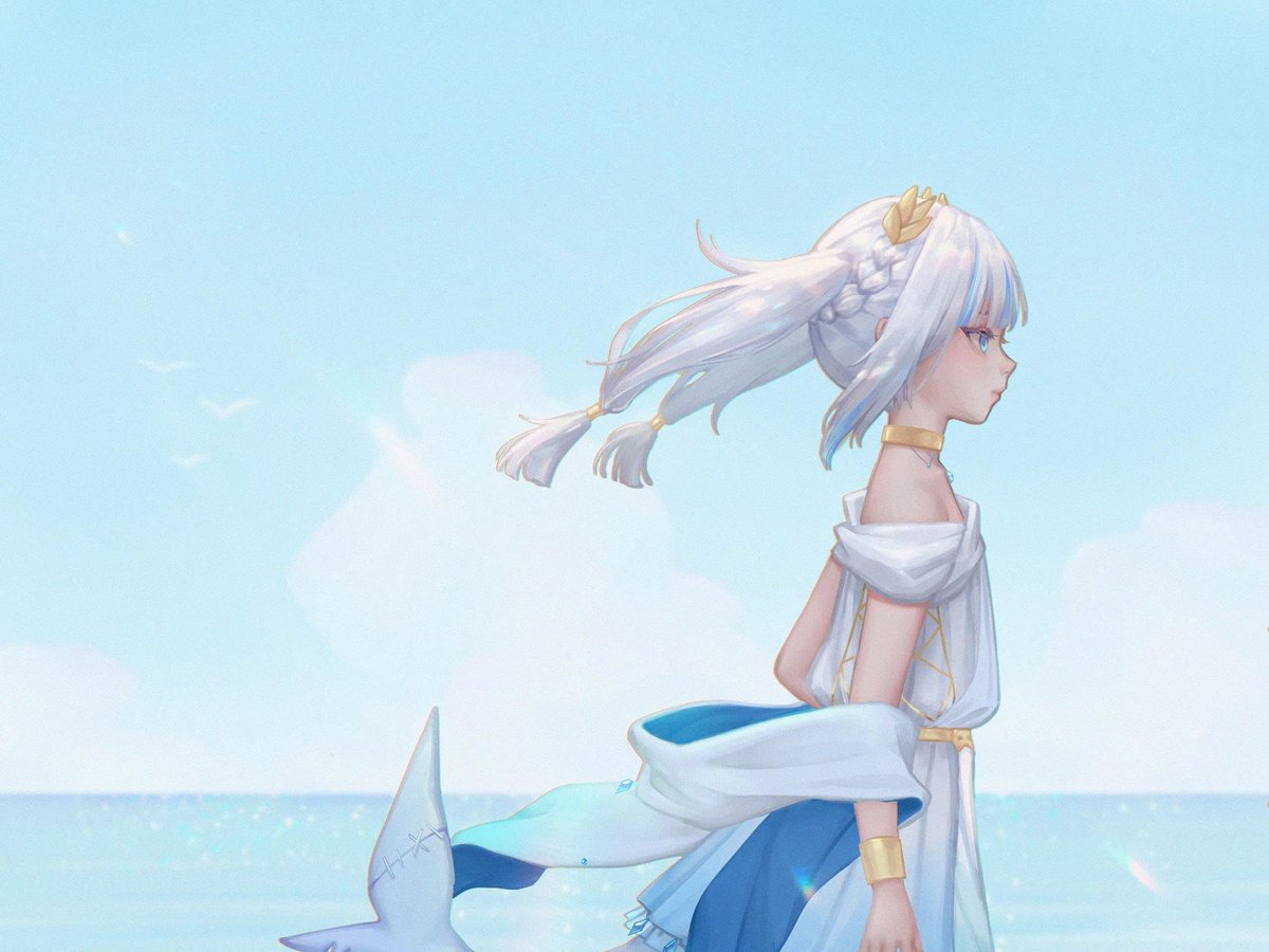 I should post this sooner, last Gura's art.
#gawrt