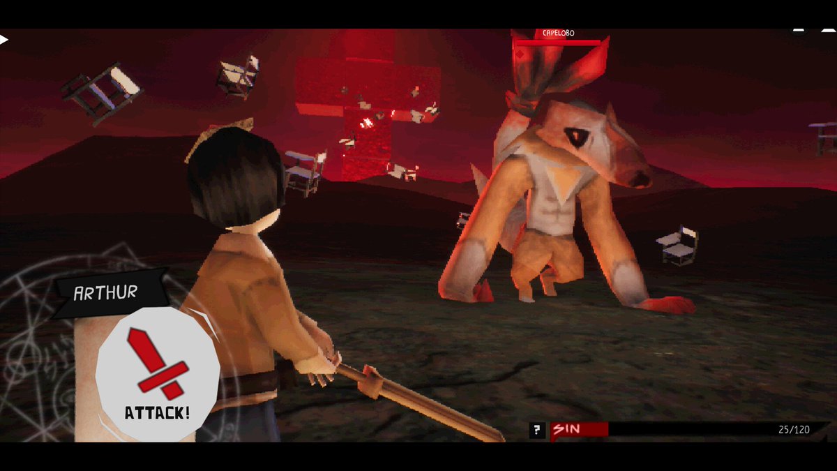 RanarifSC's tweet image. Espirito Delusion is a short and simple JRPG based on Brazilian folklore set inside a school cursed by a sinful delusion. Use the power of imagination to fight grotesque creatures, level-up with faith, and explore the haunted school.