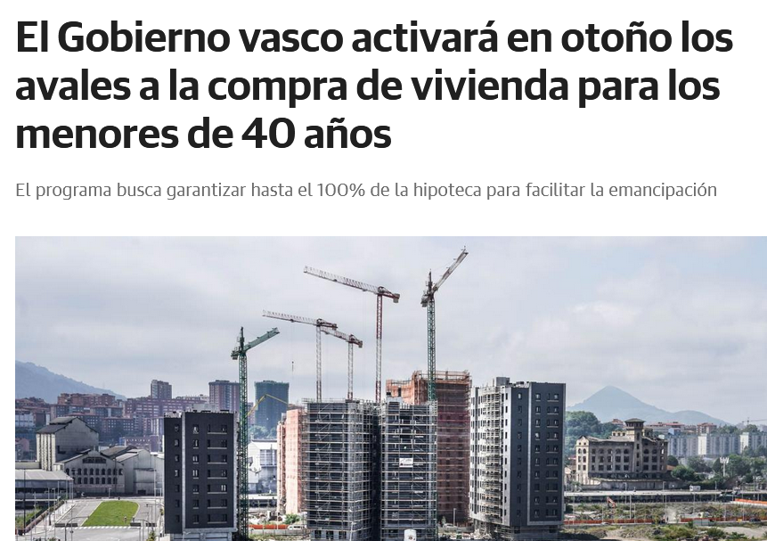 Esta medida, básicamente, propone un aval público para las hipotecas. Es decir, que los bancos puedan prestar más sin asumir riesgos, porque el dinero público actúa como garantía.

Y las preguntas son claras
 ➡️ ¿Quién gana con esto?
 ➡️ ¿Quién asume el riesgo?

Lo explicamos👇🧵