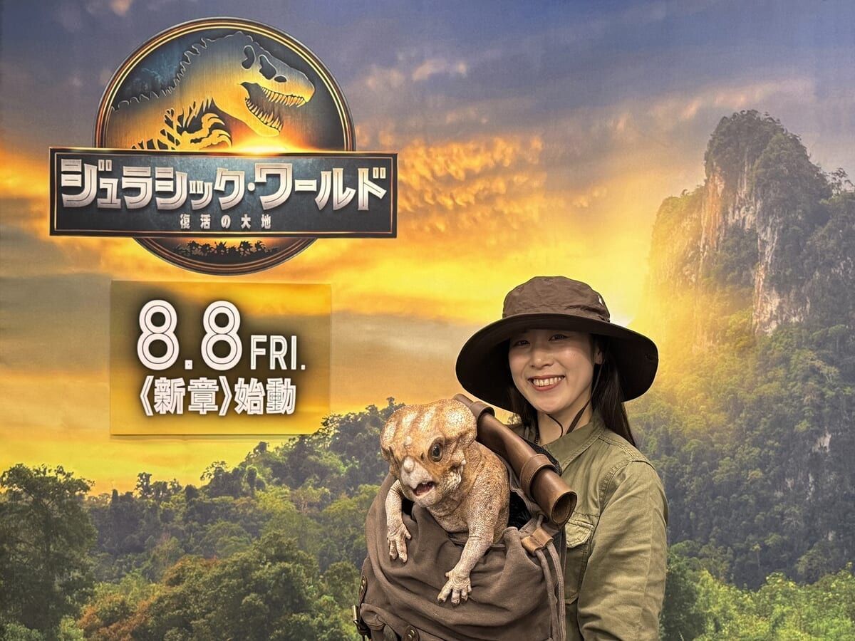 映画『ジュラシック・ワールド／復活の大地』
8月8日全国ロードショー
公開を記念したポップアップストアでは初登場の恐竜・アクイロプスの「ドロレス」をお披露目☆
詳細→dtimes.jp/post-1028905/