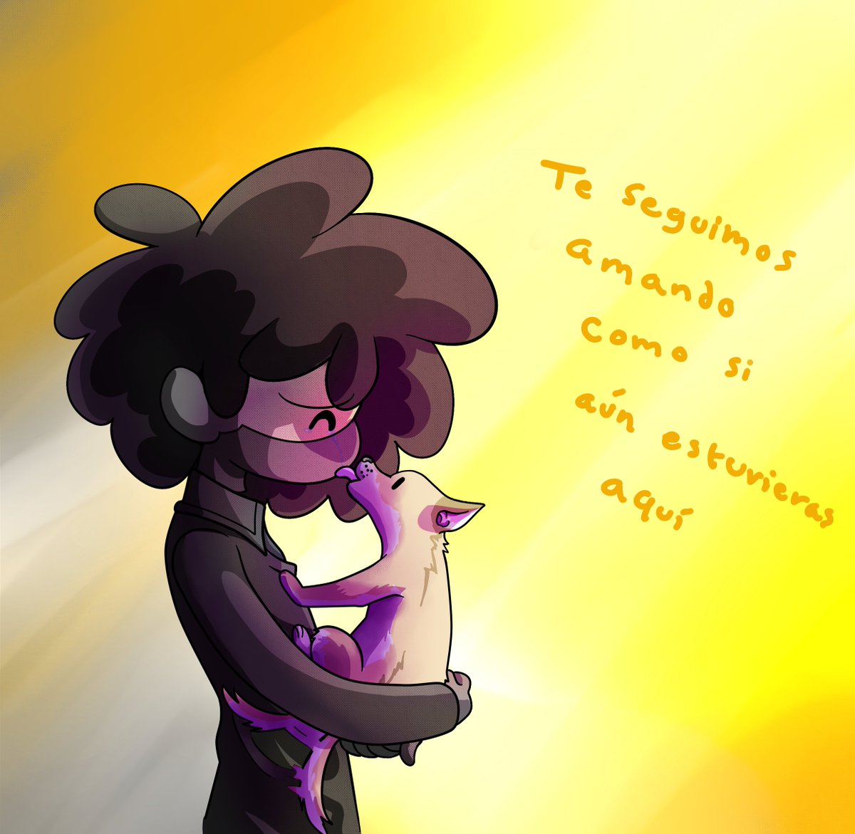 McDragonReborn's tweet image. Ya ha pasado todo un año desde que te nos fuiste, nada ha sido lo mismo y no sabes la falta que me haces, ahora solo me apego a la calidez de tu recuerdo.