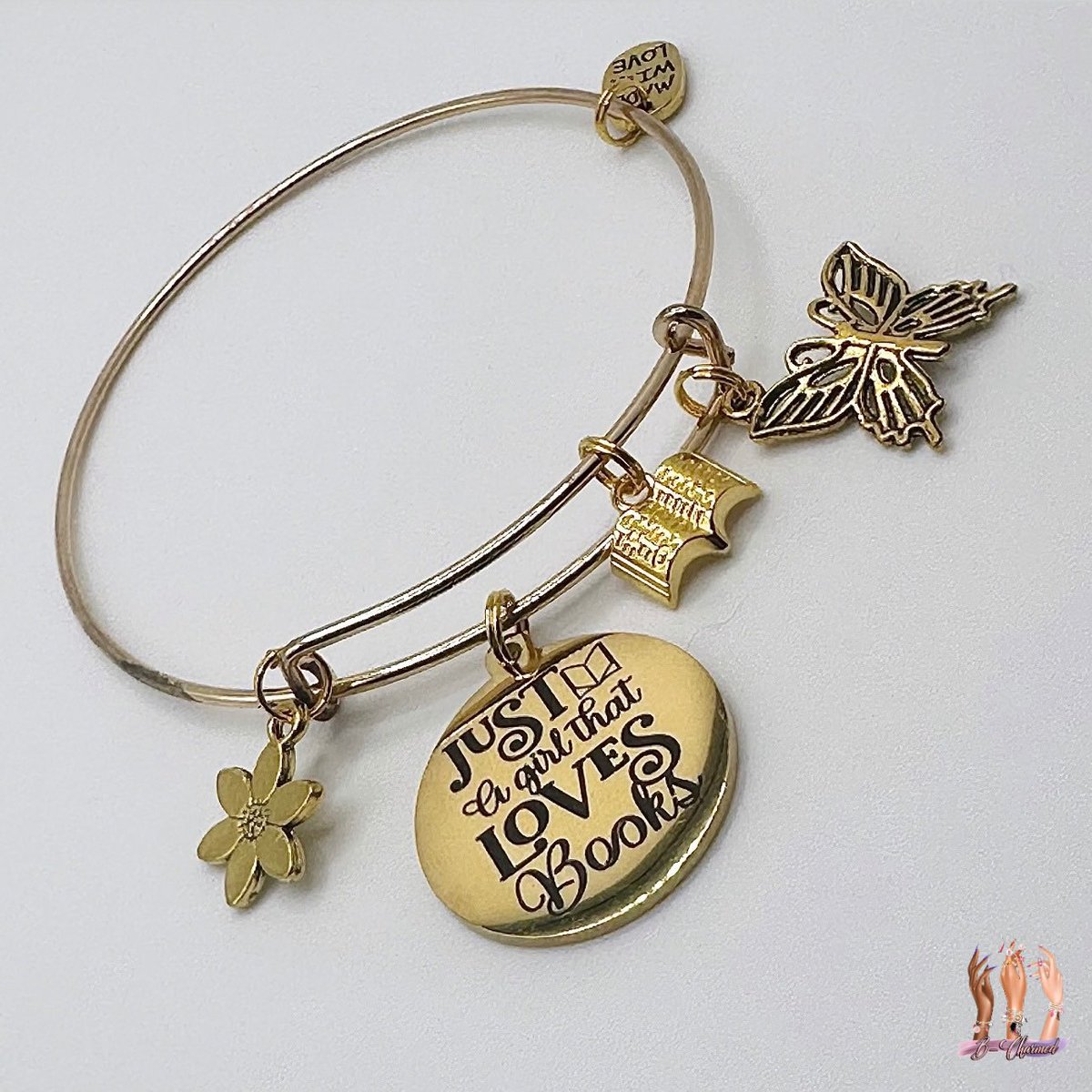 _BCharmed's tweet image. A few bracelets from the past week 💖