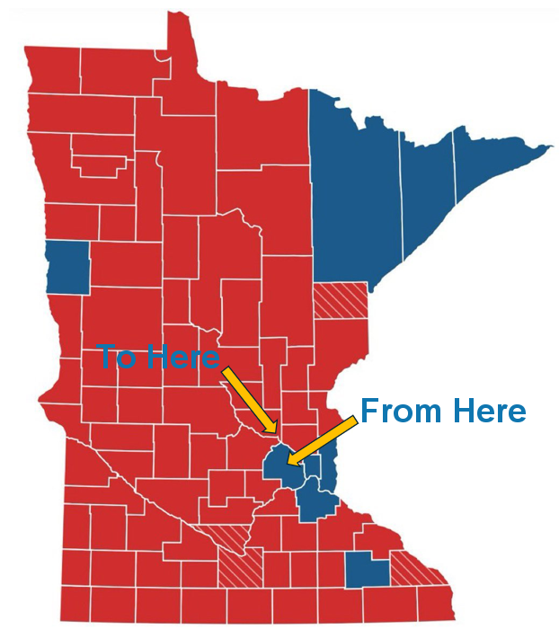 erjohnjordan's tweet image. I moved from Hennepin County, run by extremist liberals, across the river to a conservative town and county.  Day and night difference.  Nicer people, more responsive politicians, and a 90% drop in crime.  Best move we ever made.  #tcnt 

Don't wait:  Get out while you can.