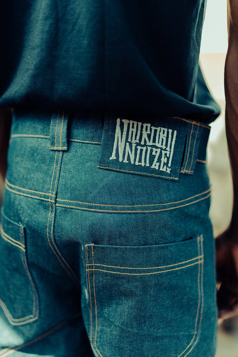 NairobiNnoize's tweet image. DETAILS, from our upcoming drop. A denim set celebrating Nairobi hustle culture , inspired by work wear design.