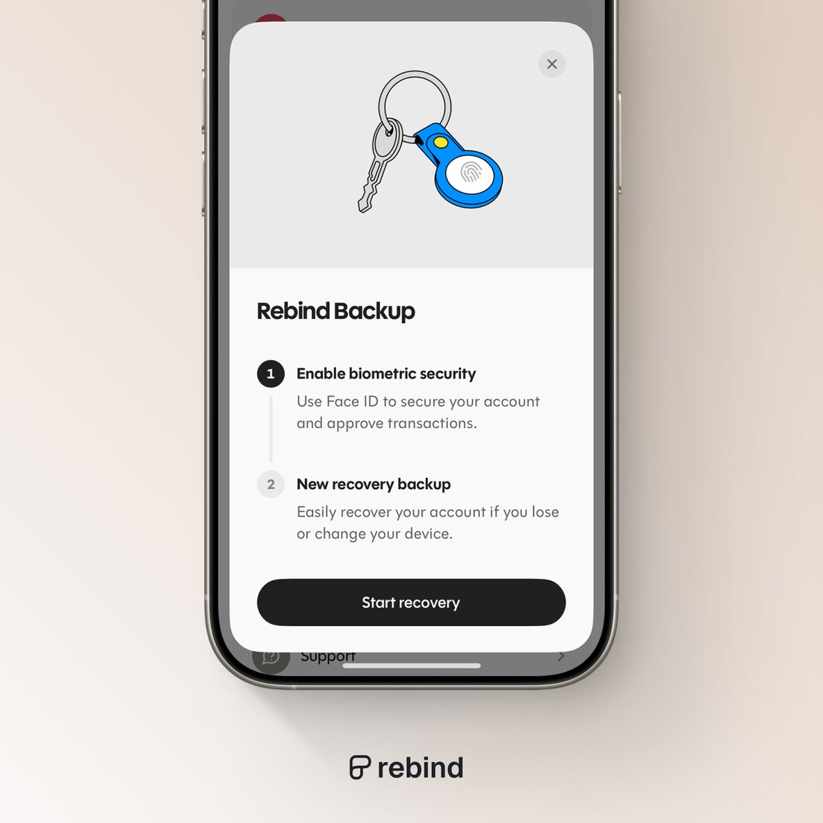 If you ever lose your device, you’re still <a href="/safe/">Safe.eth</a>.

Thanks to <a href="/candidelabs/">Candide</a>, non-custodial recovery doesn’t feel scary:

🛡 Backup your account in the cloud
🧠 No seed phrases to store