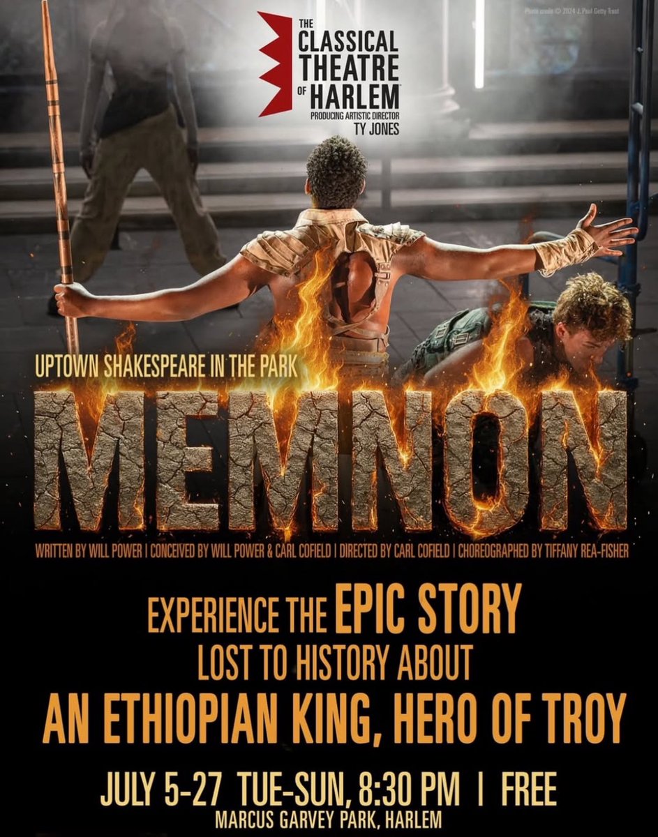 Check out our #HarlemNightMarket Pop-Up in #MarcusGarveyPark, in support of the Classical Theatre of Harlem <a href="/ClassicalHarlem/">The Classical Theatre of Harlem</a> production of Memnon: cthnyc.org/memnon.
