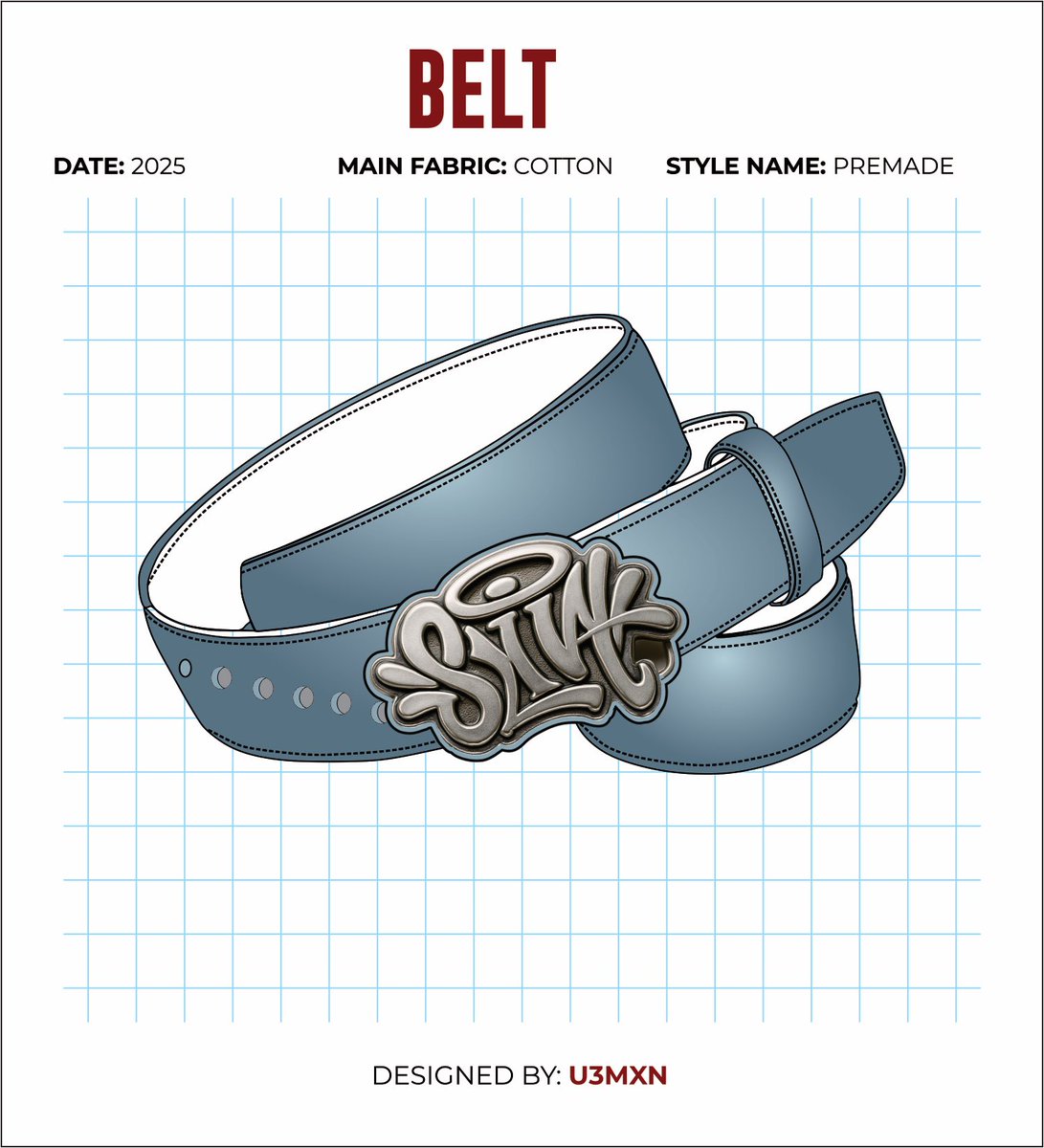 u3mxn's tweet image. BELT DESIGN CONCEPT FOR @synaworld @centralcee 🌟 tag @centralcee @ceowadz and comment your favorite color