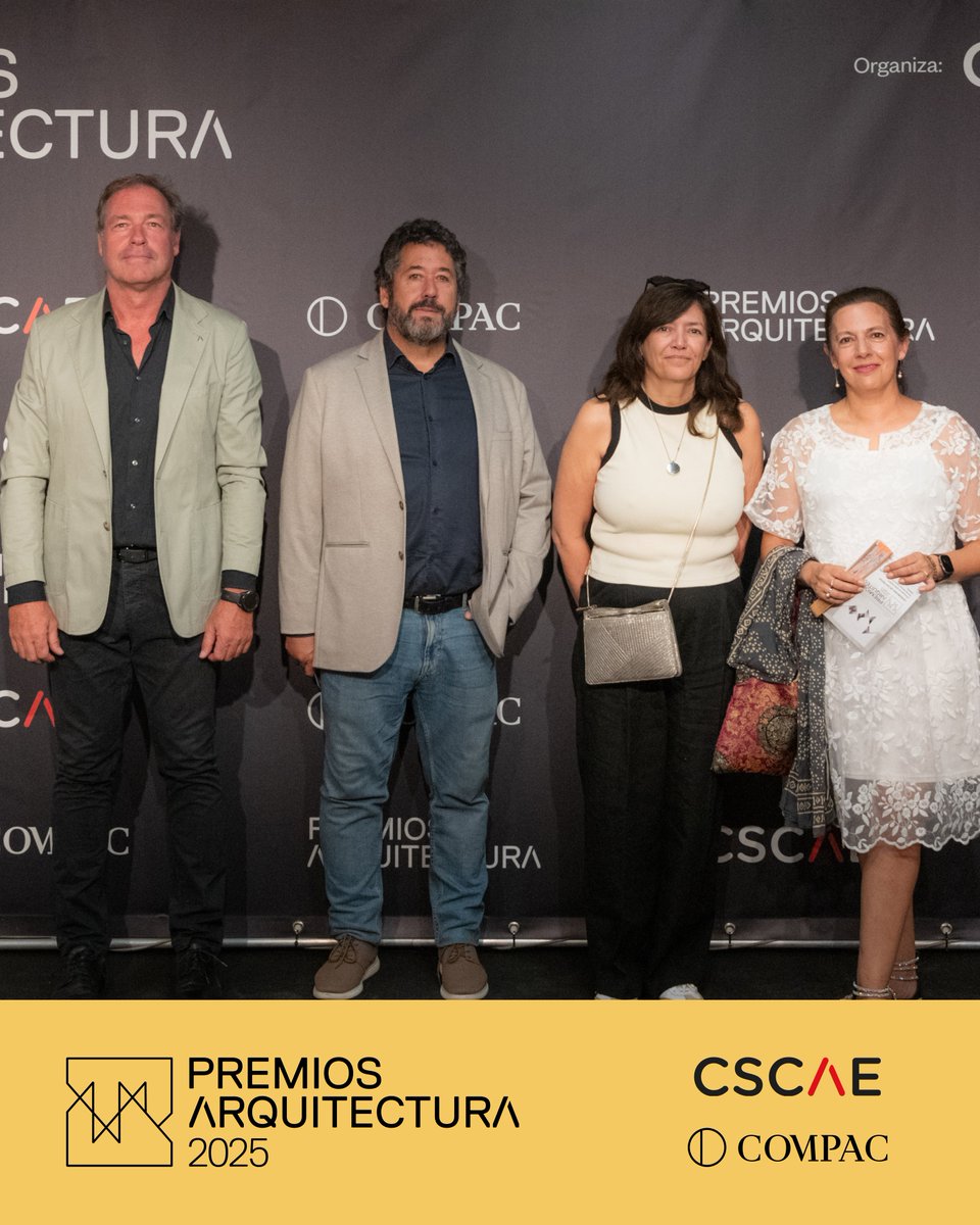COMPACsurfaces's tweet photo. @CSCAE 🤍 Gracias por hacerlo posible. Nos vemos en los Premios ARQUITECTURA 2026.
#PremiosARQUITECTURA 2025 #CSCAE #COMPACsurfaces https://t.co/jYb8IHUtnd