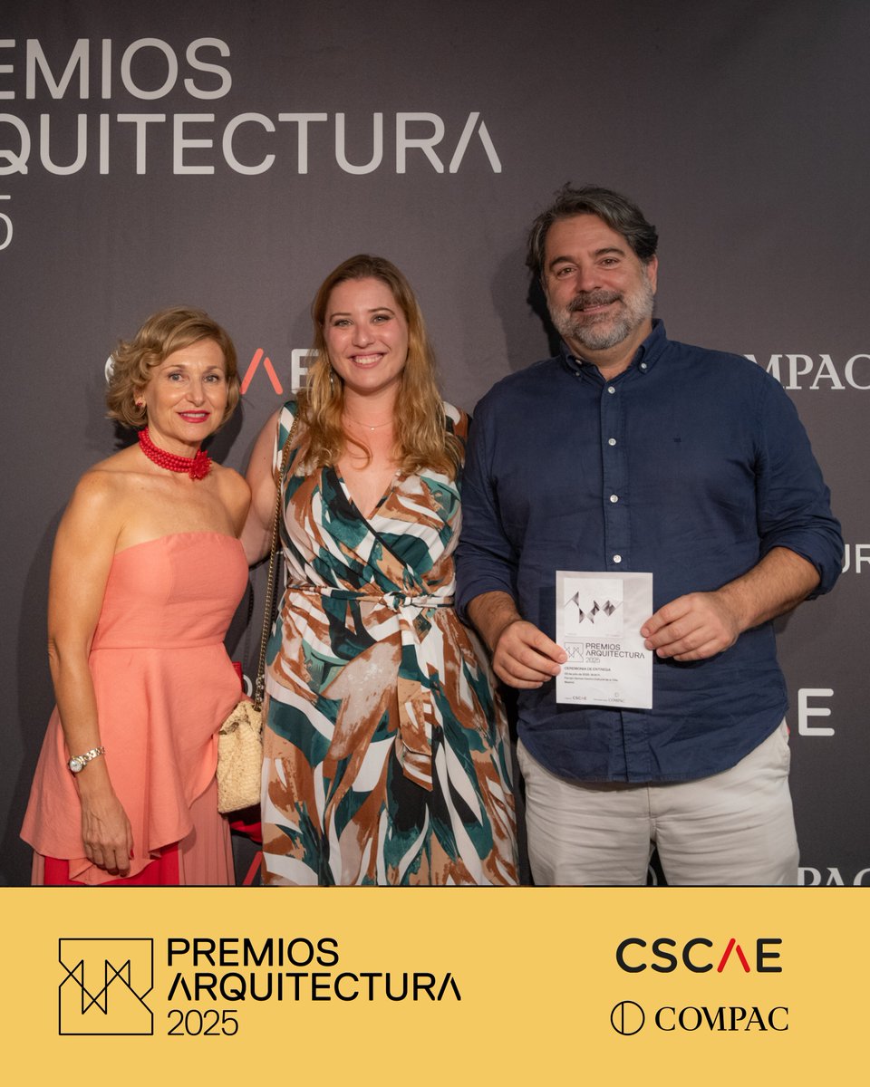 COMPACsurfaces's tweet photo. @CSCAE 🤍 Gracias por hacerlo posible. Nos vemos en los Premios ARQUITECTURA 2026.
#PremiosARQUITECTURA 2025 #CSCAE #COMPACsurfaces https://t.co/jYb8IHUtnd