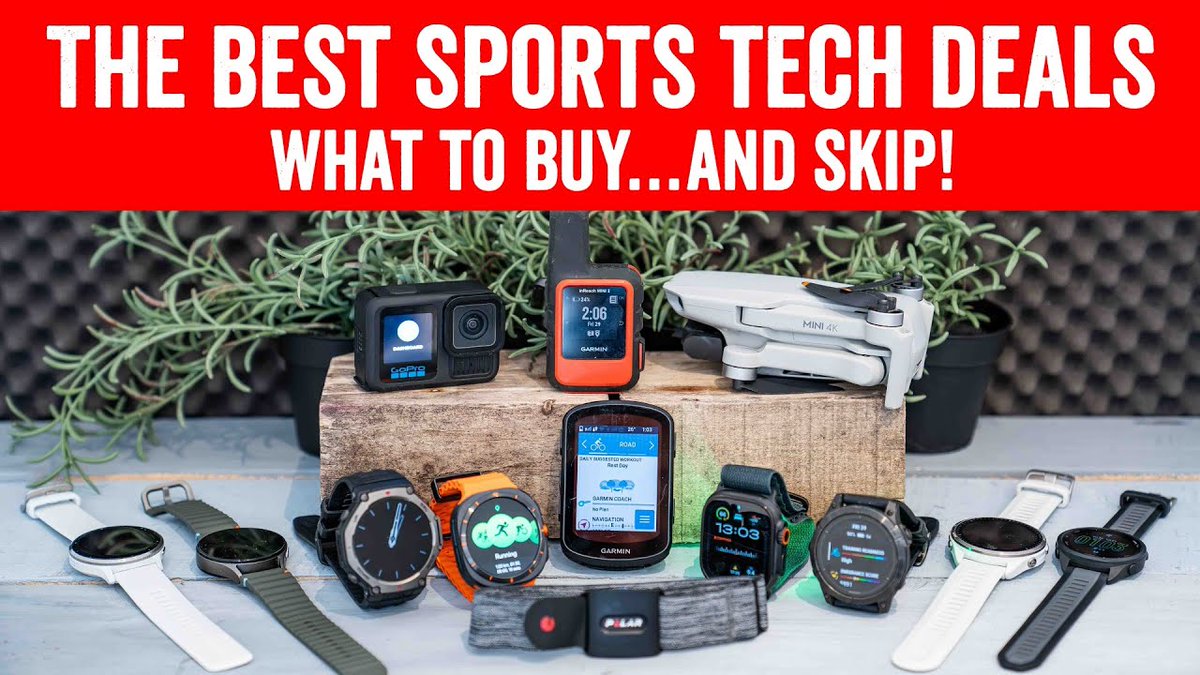 dcrainmakerblog's tweet image. Here’s your massive sports tech deals on Amazon Prime Days! From the Fenix 8 for $100 off, to the Garmin Epix for just $459, the Apple Watch Ultra 2 at $649, and GoPro Hero 13 for $329. Plus smart trainers, drones, action cams, and tons more! Full list: dcrainmaker.com/2025/07/amazon…
