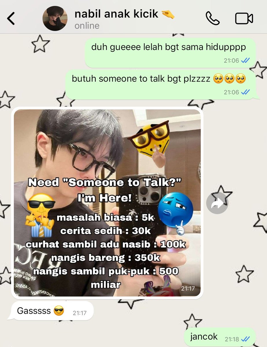 ; what are we?
     — jisung few tweets au
