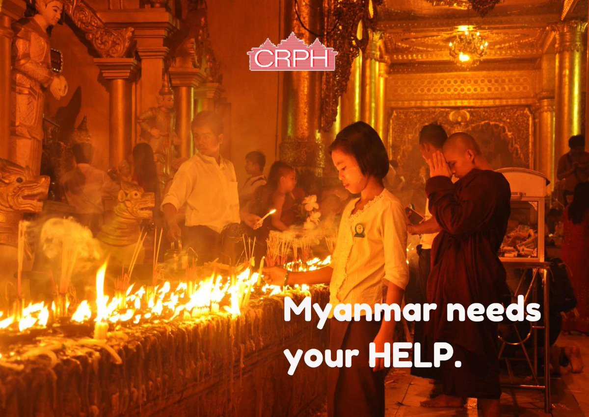 CrphMyanmar's tweet image. #Myanmar's people impacted by 28 March's #earthquakes and ongoing #conflicts need the urgent humanitarian assistance.
Most affected communities are struggling for living, health care and learning education.
Help #Myanmar!
🪩unocha.org/news/todays-to…