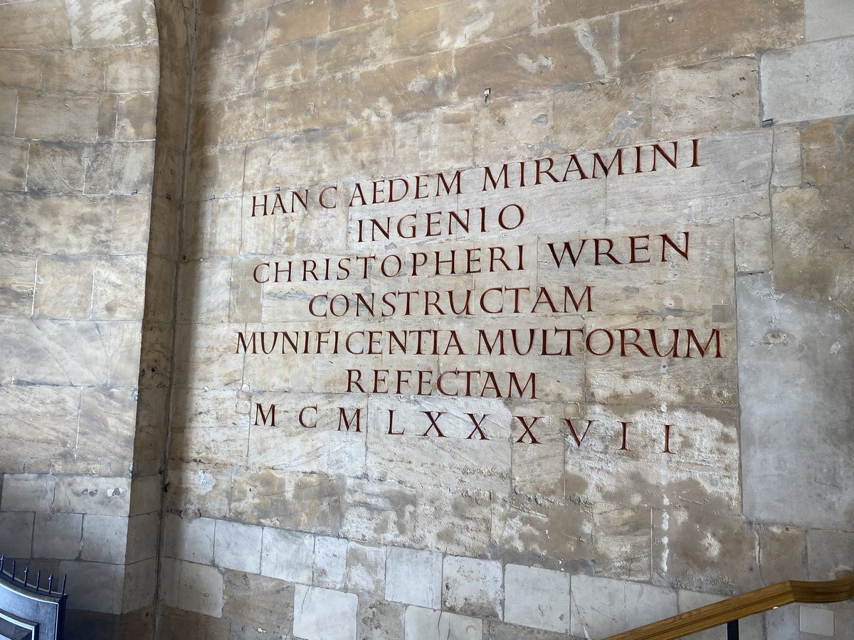 h_chandlerwilde's tweet image. Christopher Wren’s (non-St Paul’s) masterpiece, St Stephen Walbrook, has just reopened after repairs and it’s marvellous