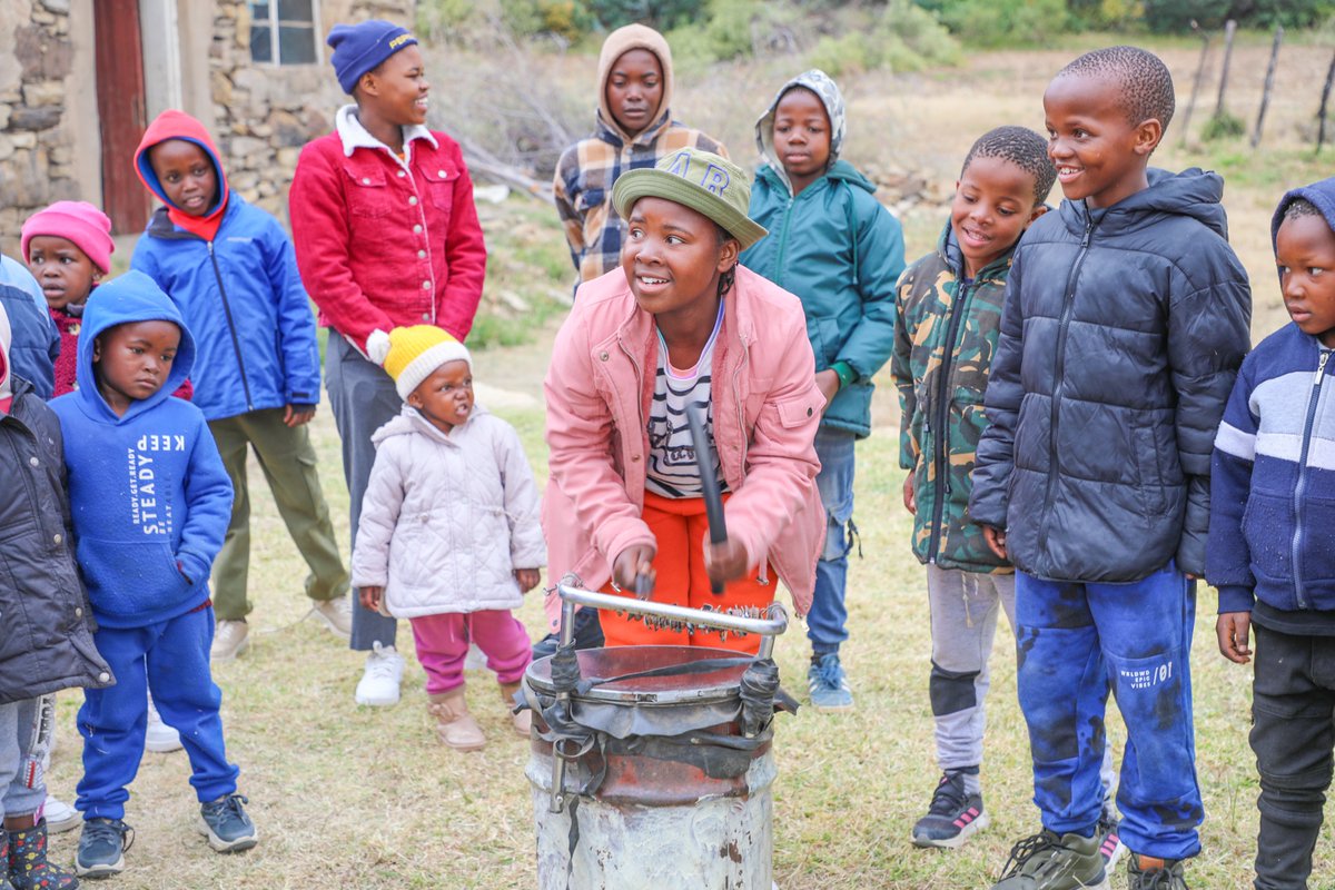 WorldvisionLS's tweet image. In Ha-Rankhelepe, Lesotho, one woman’s faith is changing lives. 
‘M’e ‘Mabohlokoa turned her home into a safe space where 50+ children learn scripture, find love, and rediscover their worth. 🧡
This is what living the Gospel looks like. 
bit.ly/4nH34jO
#FaithInAction
