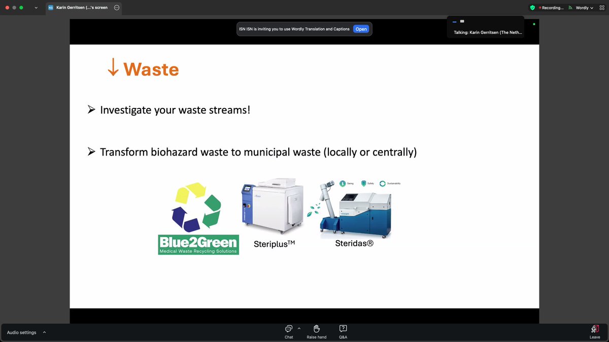 SabineKaram6's tweet photo. Strategies to decrease waste to achieve Green Nephrology #GreenK @ISNkidneycare @ISNeducation @WinstonFung1 @EhabHafiz2 https://t.co/CUsjo5bFH7