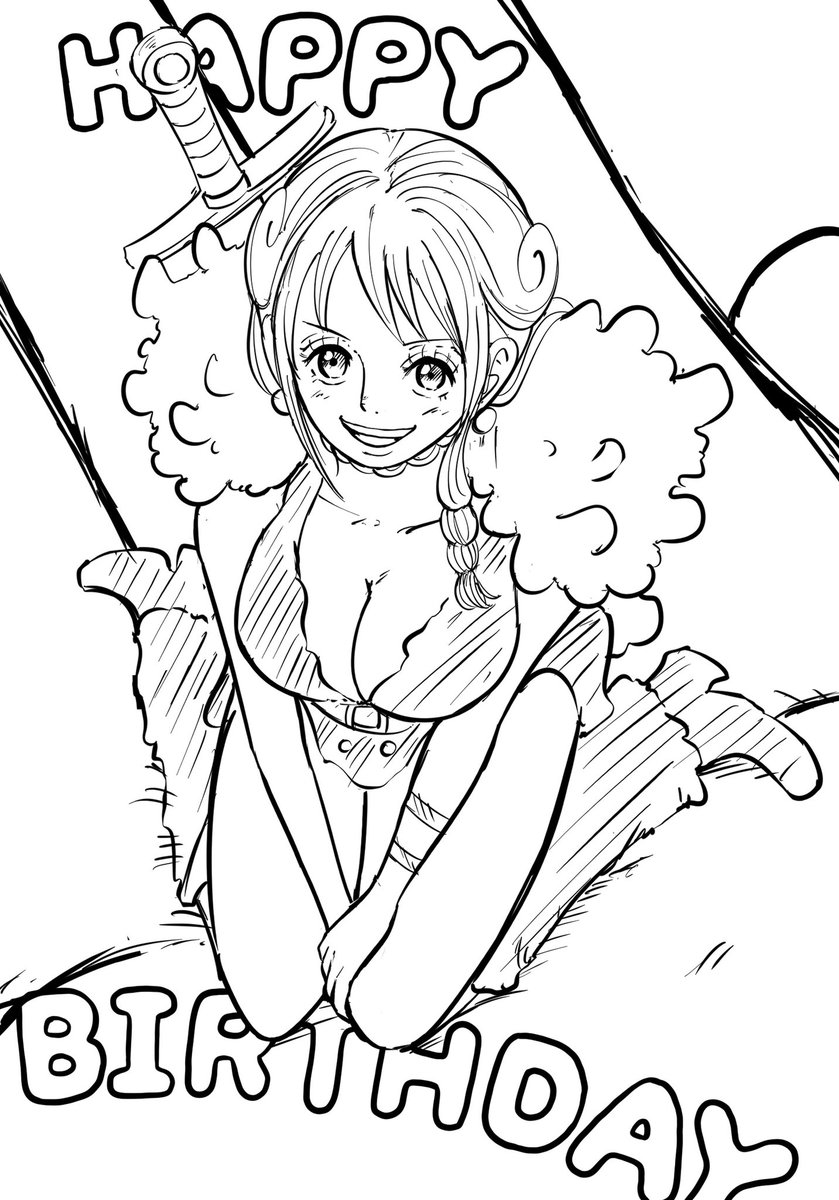 apple7apo's tweet image. 最近投稿したイラストの下描き