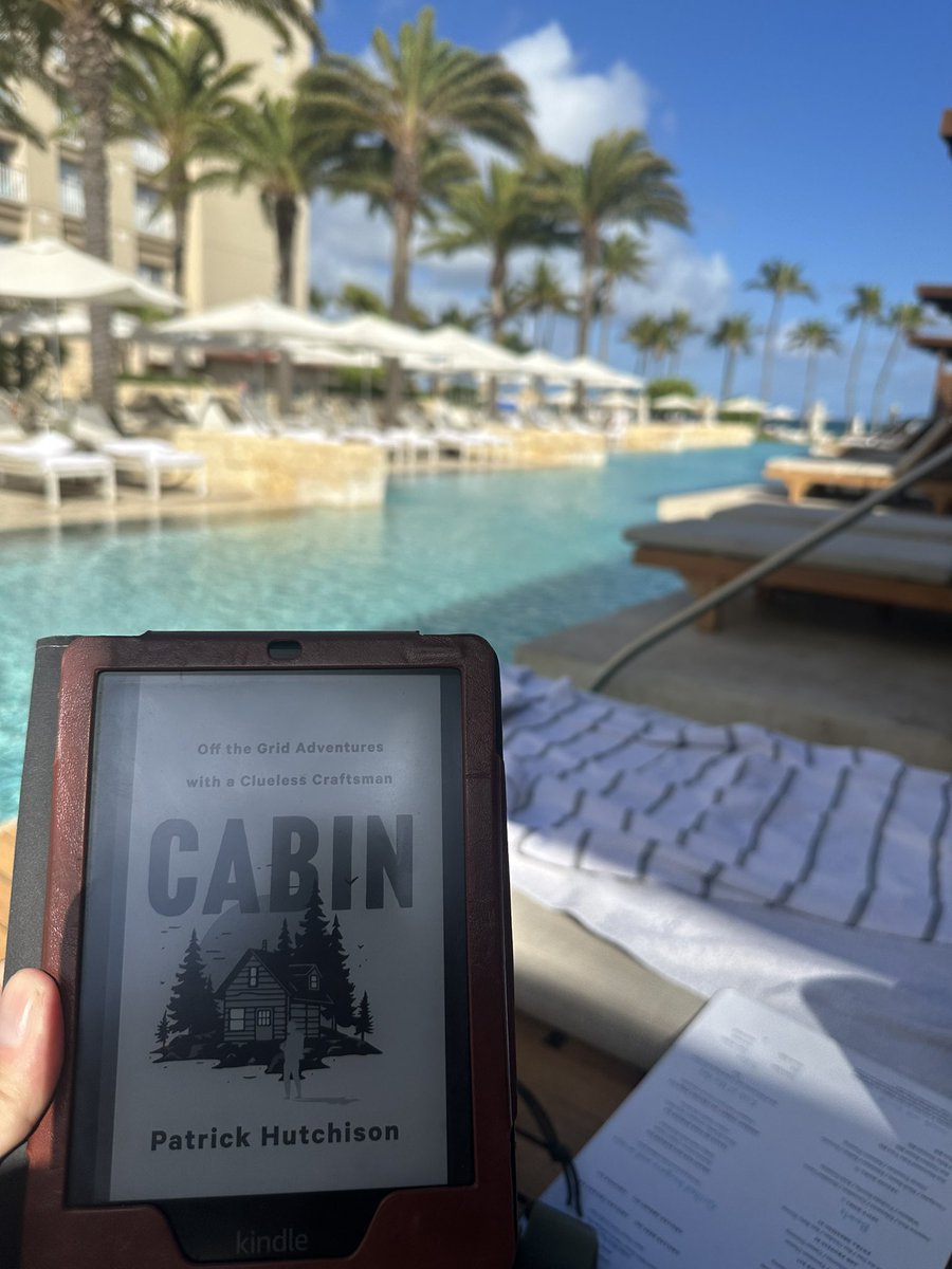 Thecuriousmanspodcast (@tcmpctweets) on Twitter photo Not a bad way to enjoy the vacay! I am loving Patrick Hutchison’s book, Cabin. <a href="/StMartinsPress/">St. Martin's Press</a>
#aruba Not a bad way to enjoy the vacay! I am loving Patrick Hutchison’s book, Cabin. <a href="/StMartinsPress/">St. Martin's Press</a>
#aruba