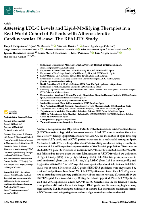 Docusalut (@docusalut) on Twitter photo Nou article a #Docusalut: Assessing LDL-C Levels and Lipid-Modifying Therapies in a Real-World Cohort of Patients with Atherosclerotic Cardiovascular Disease: The REALITY Study hdl.handle.net/20.500.13003/2… <a href="/jmgamez3/">José M.ª Gámez, MD, PhD</a> @sonllatzer #PublicaSalutIB Nou article a #Docusalut: Assessing LDL-C Levels and Lipid-Modifying Therapies in a Real-World Cohort of Patients with Atherosclerotic Cardiovascular Disease: The REALITY Study hdl.handle.net/20.500.13003/2… <a href="/jmgamez3/">José M.ª Gámez, MD, PhD</a> @sonllatzer #PublicaSalutIB