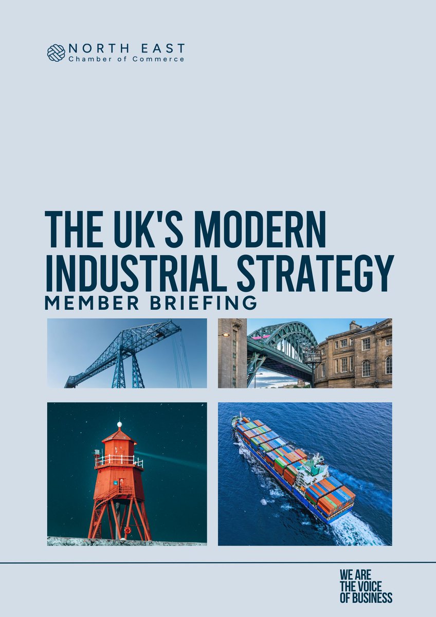 nechamber's tweet image. Three new UK government strategies. One big question: what do they mean for the North East?
We’ve created briefings to help you make sense of it all.
🛤️ Infrastructure 👉 okt.to/opQhx8
🏭 Industrial👉 okt.to/jU2Qy9
🌍 Trade 👉 okt.to/AuoNbq