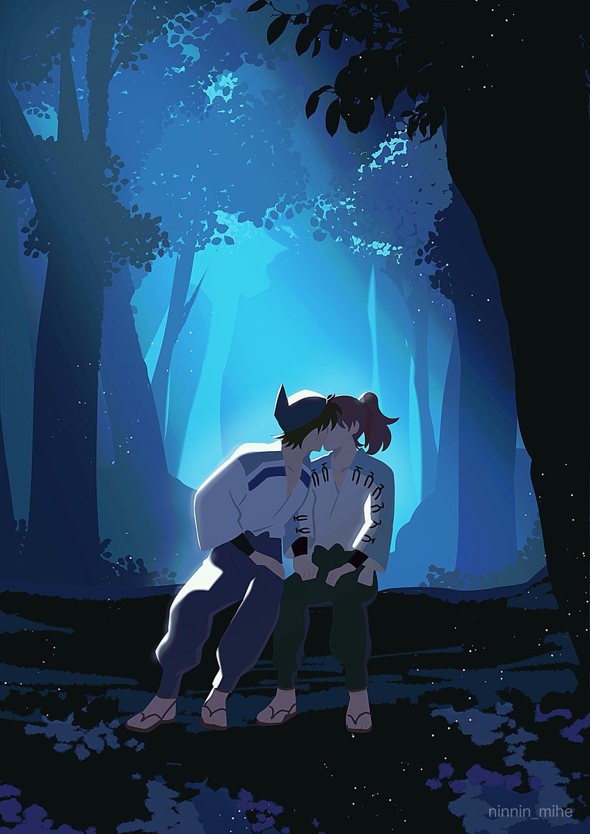 [R-18] 【利土】沈まぬ太陽 | ラム #pixiv pixiv.net/novel/show.php…
ラムさん(<a href="/171cmX175cm/">ラム💯</a> )の小説めちゃくちゃ良かった、、
こちらは特に好きなワンシーンを描いてラムさんへ送ったもの🌙