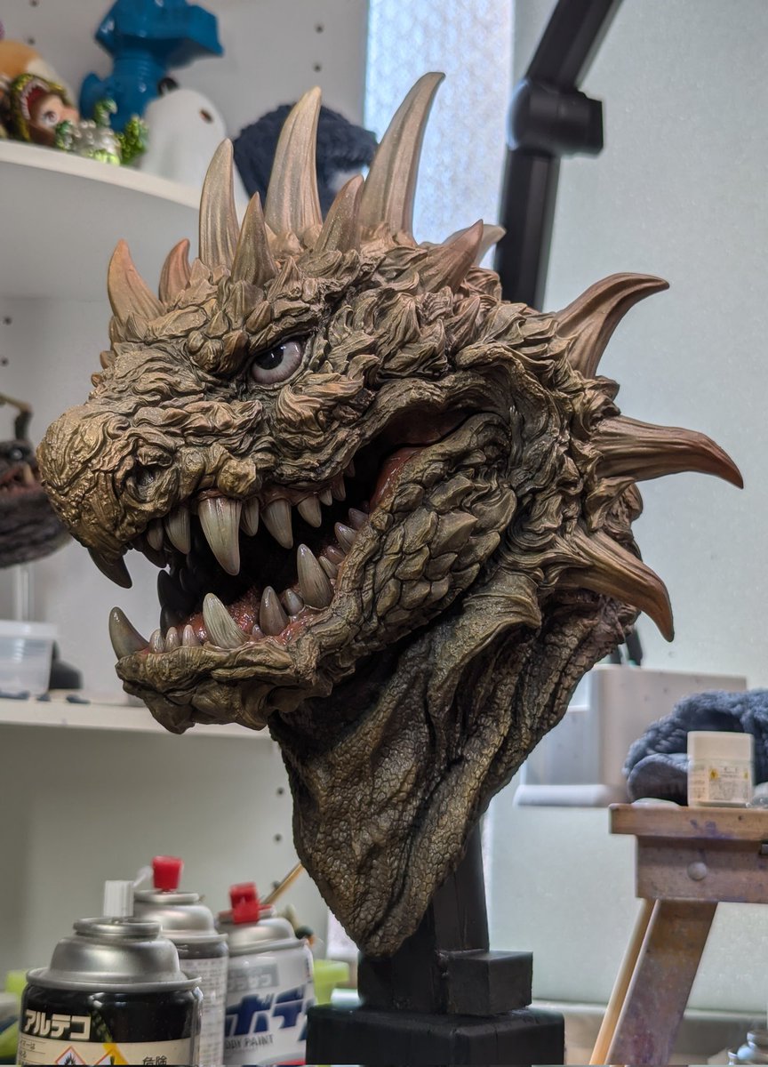 デカいバランヘッドも卓で展示します〜

#WF2025S