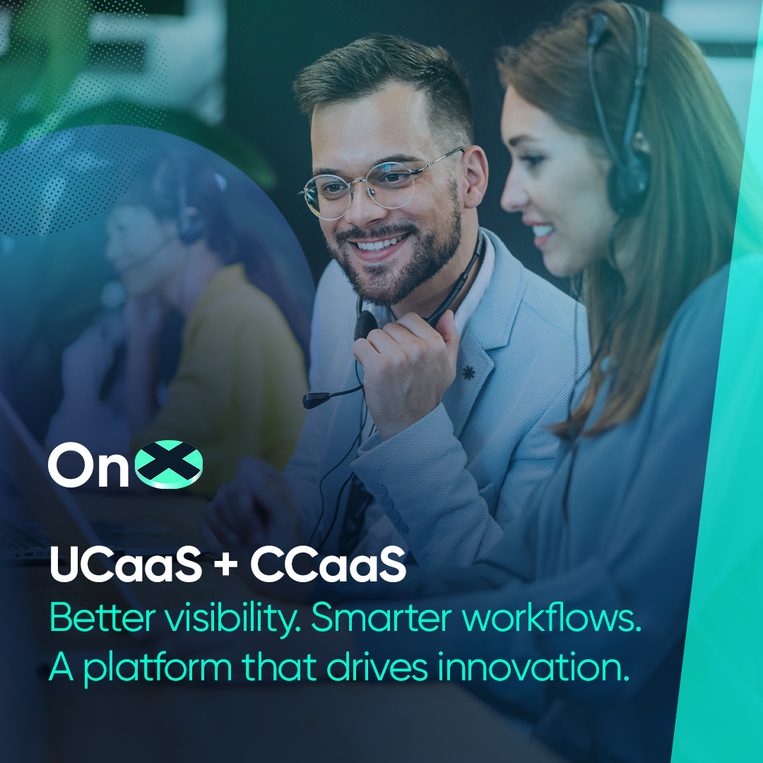 Modern business runs on connection—and UCaaS and CCaaS are stronger together.

OnX unites these solutions for a smarter, more efficient digital workplace.

Show me how: spr.ly/60124cAMI
