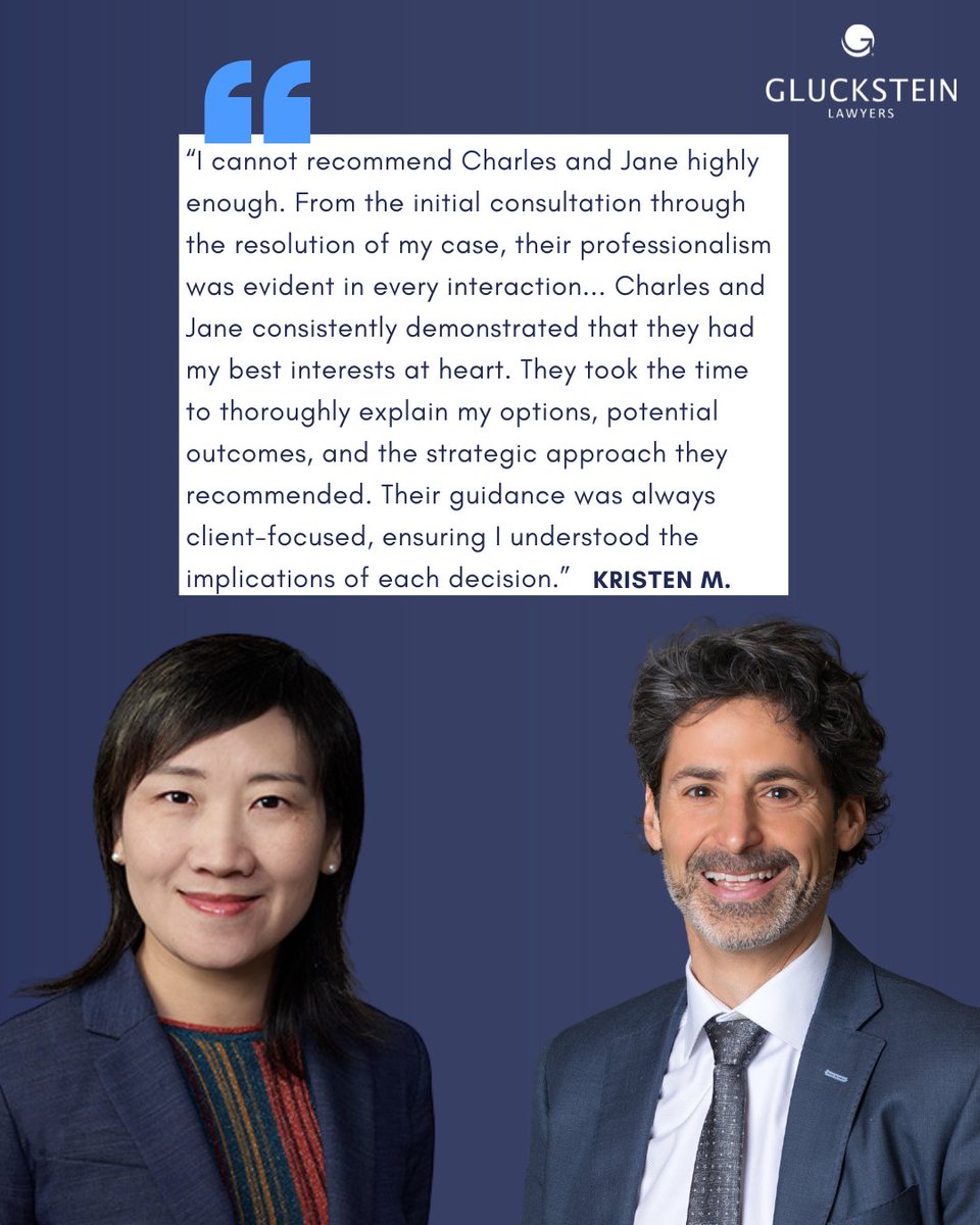 At Gluckstein Lawyers, we’re deeply thankful for the trust placed in us and proud of the professionalism, clarity, and dedication demonstrated by Charles and Jane. Feedback like this affirms our commitment to providing strategic, compassionate, and client-focused legal support.