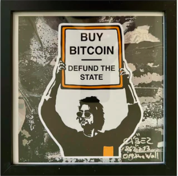 This piece by Street Cyber captures the silent rebellion of a generation tired of inflation, censorship, and broken systems.
It’s not just art, it’s a message frozen in time, block-signed, and framed from the walls of resistance.
Owning this is like owning the spirit of the