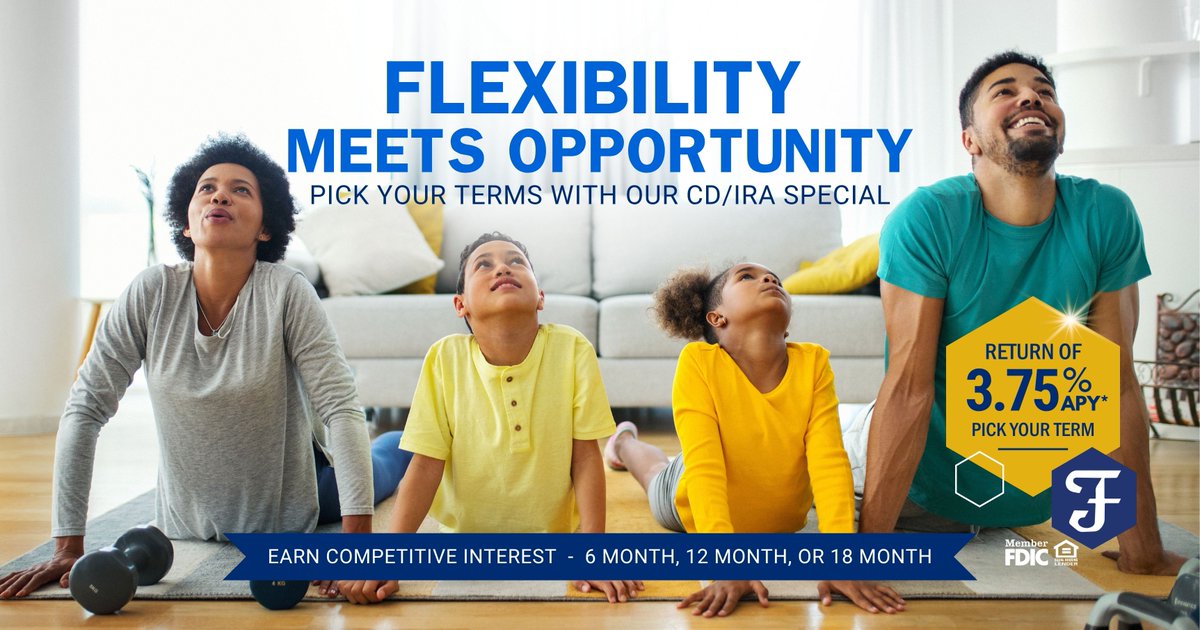 🌟 Looking for smart ways to grow your savings? Our CD/IRA Special combines the best of both worlds - flexibility and opportunity!

Unlock competitive rates while maintaining the freedom to access your funds when you need them.
Learn more at birdeye.cx/yb67yp